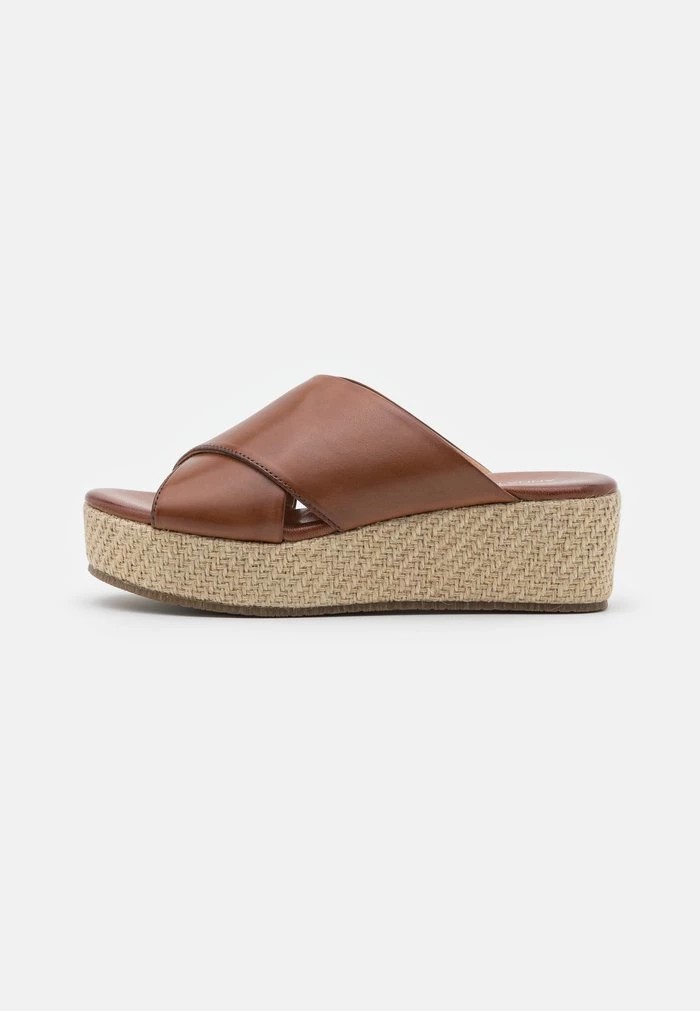 Chausson ANNA FIELD Anna Field Cuir Marron Femme | YVP-4956489